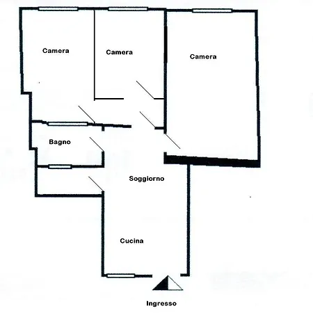Apartmán Palazzo Del Re *